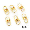 Gold Tone 19x9 mm