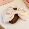 Ivory Satin Bow