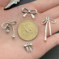 Black Bow and Butterfly Metal Charms with 13 Listed Options view 4