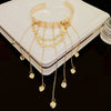 Gold Heart Fringe