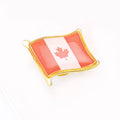 Canada Flag Enamel Lapel Pin Brooch for Jackets Scarves and Lapels view 2