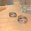 Silver Hoops
