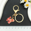 Football Helmet Baseball and Badminton Sport Keychains view 3