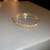 Gold Lattice Bangle