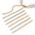 Gold-Tone Extender Chain Jewelry Findings with 19 Listed Options view 1
