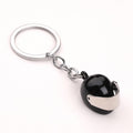 Mini Motorcycle Helmet Keychain, Five Color Options view 3