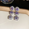 Purple Earrings