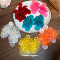 Colorful Sequin Cluster Drop Earrings In Five Colors view 3
