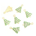 Crystal Christmas Tree Jewelry Components For DIY Earrings And Bracelets Charms view 7