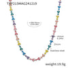 Steel Multicolor Necklace