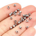 Tiny Loop Crimp End Beads Jewelry Making Components view 3
