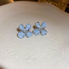 Blue Floral Pin