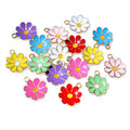 Colorful Daisy Enamel Alloy Charms in Nine Color Options view 4