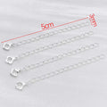 Eight Charm Metal Extension Chains in Three Finishes Jewelry Findings view 9