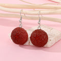 Novelty Food and Vegetable Resin Hook Earrings in Nine Designs view 10