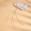 Gold Chain Cuff