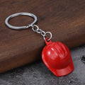 Mini Construction Hard Hat Keychain in Six Color Styles view 6