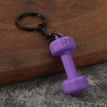 Dumbbell Keychain With Raised 45 LB Marking in 10 Colors view 8