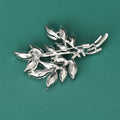 Crystal Wheat Bundle Brooch Marquise Stones Four Styles view 4
