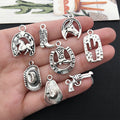 Alloy Metallic Western Theme Metal Charms with 12 Listed Options view 4
