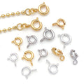 Round Spring Clasps in Four Graduated Sizes Jewelry Findings view 3