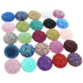 Colorful Glitter Texture Round Resin Cabochons for Crafts view 5