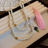 Pearl Pink Tassel