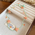 Coastal Beaded Necklace in Three Shell Inspired Designs view 8