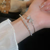 Silver Bow Heart
