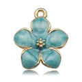 Gold-Tone Cherry Blossom Metal Charms with 5 Listed Options view 4