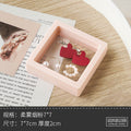 Square Transparent Membrane Jewelry Display Boxes for Jewelry Display view 11