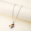 Seven Painter Palette Earring Clip and Necklace Options view 11