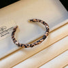 Wrapped Leopard Cuff
