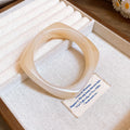 Resin Geometric Irregular Wide Bangle Bracelets Multi Color view 7
