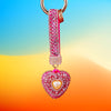 Fuchsia Pearl-Heart