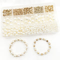 Yellow Spacer Bead Metal Beads with 2 Listed Options view 4