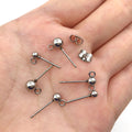 Geometric Metallic Bar Earring Metal Charms with 4 Listed Options view 3