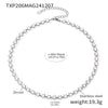 Silver Clear Necklace