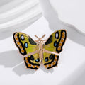 Butterfly Enamel Metal Brooch Pin 5.8 x 4.3 cm for Jackets and Lapels view 4