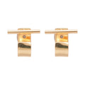 T Bar Geometric Metal Stud Earrings Fashion Jewelry view 5