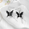 Gothic Bat, Butterfly, Cross and Candelabra Drop Earrings in Eight Designs view 3