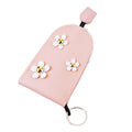 Three Daisy Leather Key Pouches in Five Colors plus Assorted Option view 5