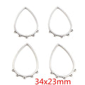 Geometric Multi Loop Pendant Connectors in Ten Shapes view 10
