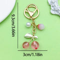 Strawberry and Cherry Charm Keychains in 47 Pictured Variations for Bags and Keys view 8
