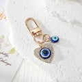 Gold Tone Blue Evil Eye Clip Charms in Eleven Designs view 7