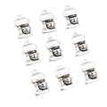 Mini Stand Mixer Kitchen Charms in Antique Silver Finish view 5