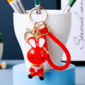 Jeweled Rabbit, Winged Horse and Auspicious Charm Keychains in Thirty-Three Options view 9