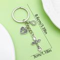 Heart Charm Keychains in 22 Pictured Variations for Bags and Keys view 2