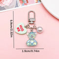 Bear Charm Keychains in 10 Pictured Variations for Bags and Keys view 7