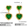 Green Earrings